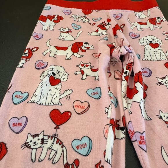 Little Sleepies Dog and Cat Furever Valentines Day PJs PLAY/FAIR Condition - Picture 5 of 6